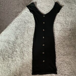 Nice Black Button-Down Dress